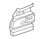 5C5809623 - Body: Hinge Reinforced for Volkswagen: Beetle Image