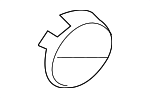882834Z010RYN - Body: Adjust Knob Cap for Hyundai: Santa Fe Sport Image