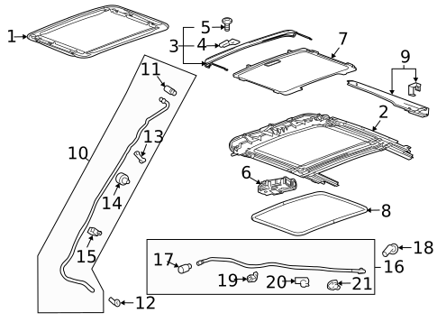 Sunroof for 2014 Chevrolet Camaro #0