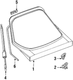 60117GA170 - Body: Striker for Subaru: DL, GL, GL-10, Loyale, RX Image