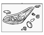 92102D9111 - : Composite Assembly for Kia: Sportage Image