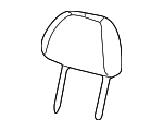 3F2Z16611A08KAA - Body: Headrest for Ford: Freestar | Mercury: Monterey Image
