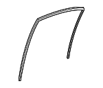 72775SNAA11 - : Run Channel for Honda: Civic Image