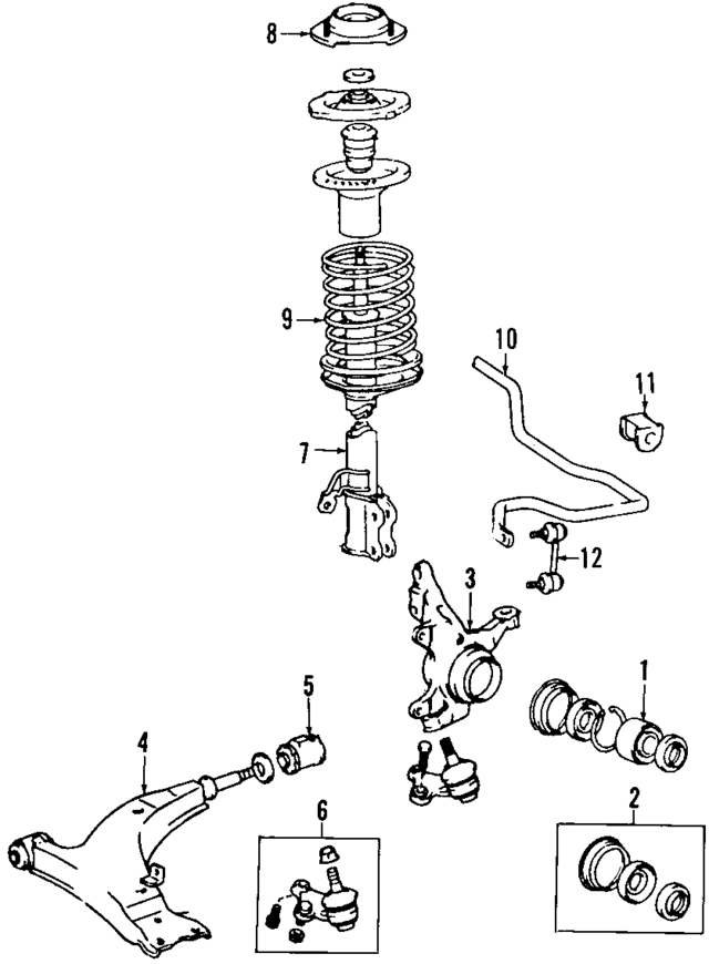 4881520200 - : Stabilizer Bar Bushing for Toyota Image