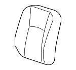 68454185AA - Body: Seat Back Pad for Ram: 2500, 3500 Image