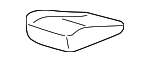 68050461AA - Body: Seat Cushion Pad for Mopar Image
