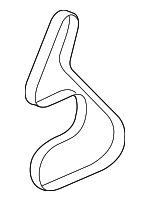 31110RX0A01 - : Serpentine Belt for Acura: ILX Image