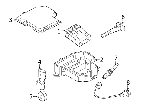 Ignition System for 2004 Audi A4 Quattro #1