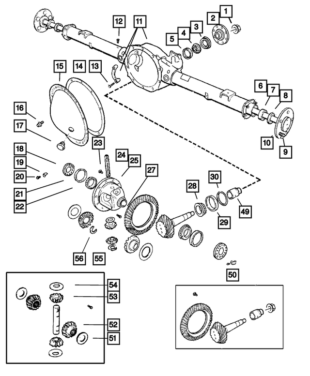 6036595AA - Rear Axle: Stud for Mopar Image