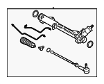 STG349RM - Steering: Motorcraftâ„¢ Gear Assembly for Ford Image