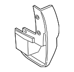 8P08SCV1A0R1 - : 2007-2008 Honda Element - Splash Guard Set Front for Honda: Element Image