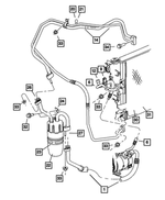 5058553AB - Air Conditioners and Heaters: A/c Discharge Line for Mopar Image