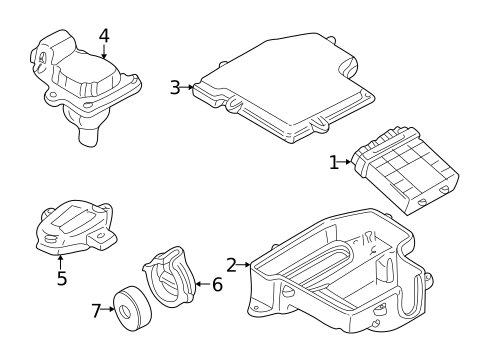 Powertrain Control for 2001 Audi A4 Quattro #0