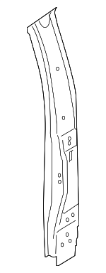 FL3Z16278B11A - Body: Body B-Pillar Reinforcement for Ford: F-150, F-150 Lightning, F-250 Super Duty, F-350 Super Duty, F-450 Super Duty Image