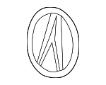 75700SJAA11 - Body: Emblem for Acura Image