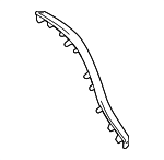 5543575020E2 - Body: Finish Panel for Lexus: HS250h Image