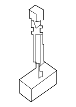 253B01MA1A - Body: Switch for Nissan: Armada, TITAN, TITAN XD Image