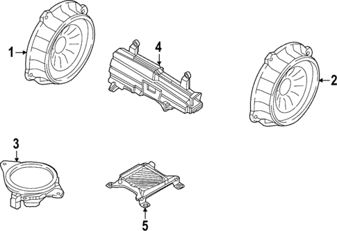 Antenna & Radio for 2023 Hyundai Santa Cruz #1
