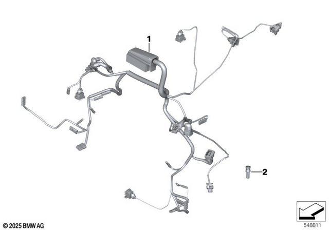 12518548703 - : Engine Wiring Harness for BMW-Motorrad Image