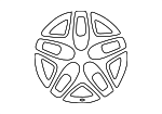 UW21XZAAB - Suspension: Wheel, Alloy for Mopar Image