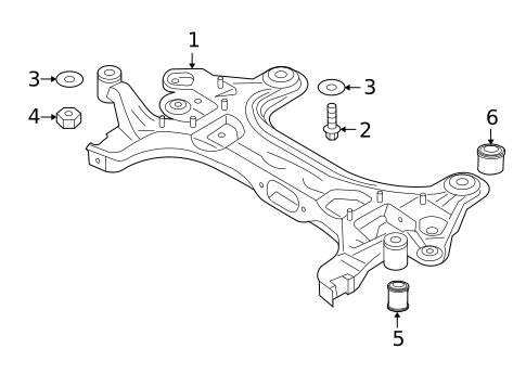 Suspension Mounting for 2009 Pontiac G3 #0