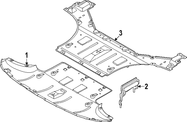 84291IT000 - : Rear Cover for Hyundai Image