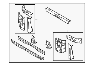 LC2Z16138C - : Radiator Support for Ford: E-350 Super Duty, E-450 Super Duty Image