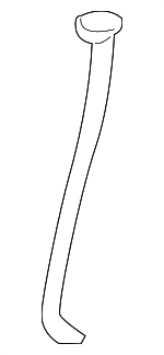 51717072793 - Body: Drain Hose for BMW: 645Ci, 650i, M6 Image