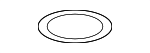 6M103727A - Engine: Filler Cap Gasket for Audi: A6 allroad, A6 Quattro, A7 Sportback, A8 Quattro, Q7, Q8, RS Q8, RS5, RS5 Sportback, RS6 Avant, RS7 Sportback, S4, S5, S5 Sportback, S6, S7 Sportback, S8, SQ5, SQ5 Sportback, SQ7, SQ8 Image