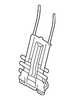 7163006380 - Body: Seat Back Frame Spring for Toyota: Avalon, Camry, Tundra Image