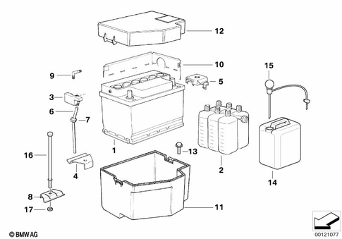 Battery for 1992 BMW 325is #0