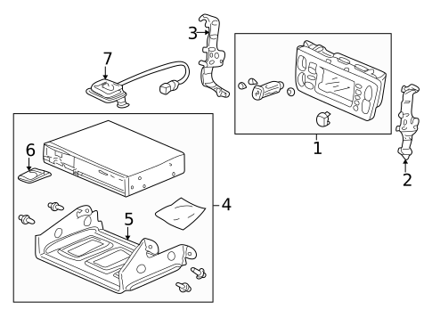 Electrical Components for 1998 Acura RL #2