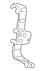 77298SZ3Z00 - Electrical: Display Unit Frame for Acura: RL Image