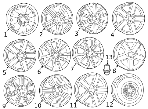 Wheels for 2011 Chrysler 200 #0