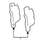 99135194982 - : Disc Brake Pad Set for Porsche: 718 Cayman, 718 Spyder, 911, Cayman Image