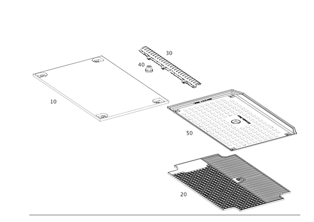 4636803002 - Covering and Lining: Lining, Trunk Floor for Mercedes-Benz: G500, G550, G63 4x4 Squared AMG, G63 AMG Image image