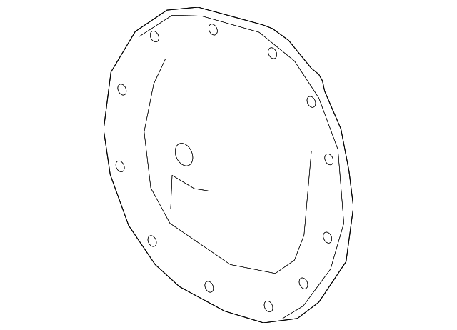 2019-2025 GM Axle Cover 85586188 | Capital Chevy Parts