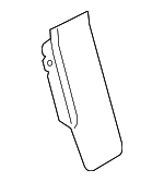 1K1864777B95T - Body: Foot Rest for Volkswagen: Eos Image