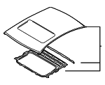 671103M030 - Body: Roof Panel for Hyundai Image