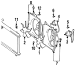163610A010 - Cooling System: Blade for Toyota Image image