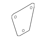 51127172542 - Body: Reinforcement Gasket for BMW: Z4 Image