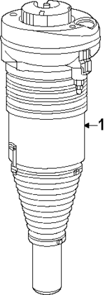 95C616037AH - : Air Spring for Audi Image