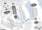 33522413678 - Value Parts&amp;Packages Service and Repair: Repair Kit for Support Bearing for BMW Image