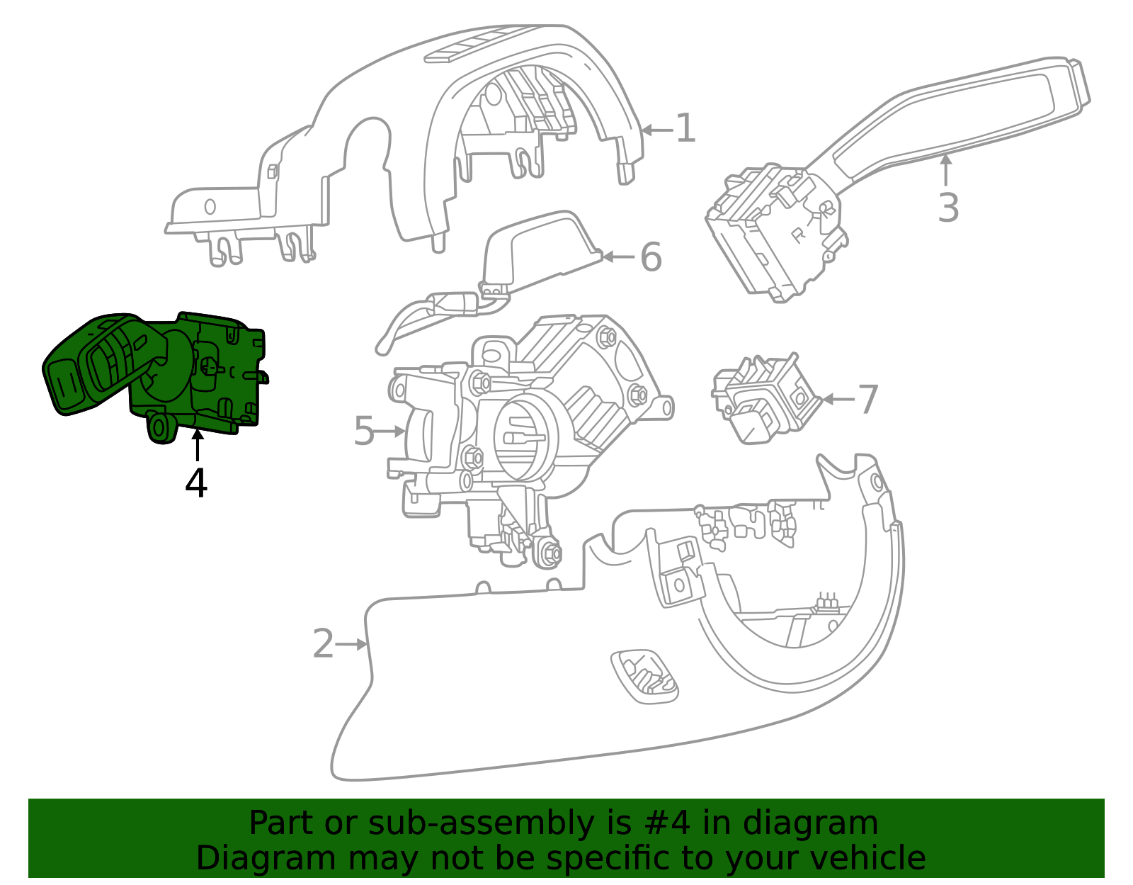 Multi Switch 13563304 | Shop Matick Buick GMC