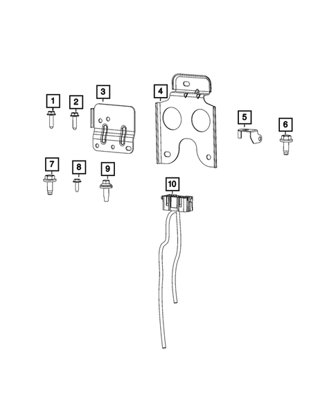 Wiring, Headlamp to Dash for 2023 Ram 1500 Classic #2