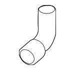 79121054E - Cooling System: Connector Hose for Audi Image