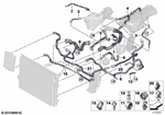 17128616548 - Radiator: Hose From Engine to Radiator, Top for BMW Image