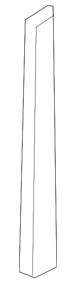 5S4Z54044C61BAD - Body: End Panel for Ford: Focus Image