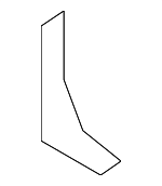 YS4Z61044G22DA - Body: Instrument Panel Lower Bracket for Ford: Focus Image