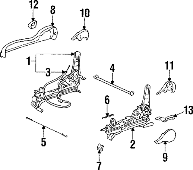 7221014130 - : Control Cable for Toyota Image